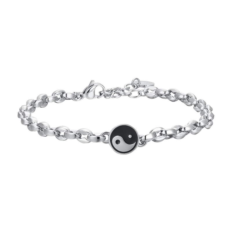 Pulsera Acero con Tao Luca Barra