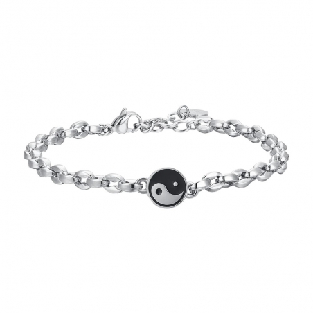Pulsera Acero con Tao Luca Barra