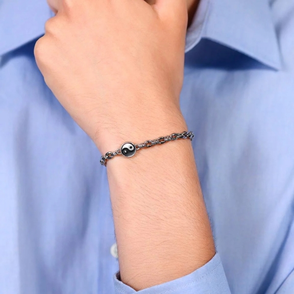 Pulsera Acero con Tao Luca... 2