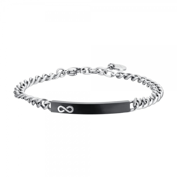 Pulsera Acero con Placa e...