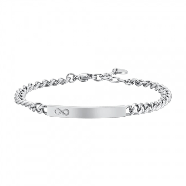 Pulsera Acero con Placa e...