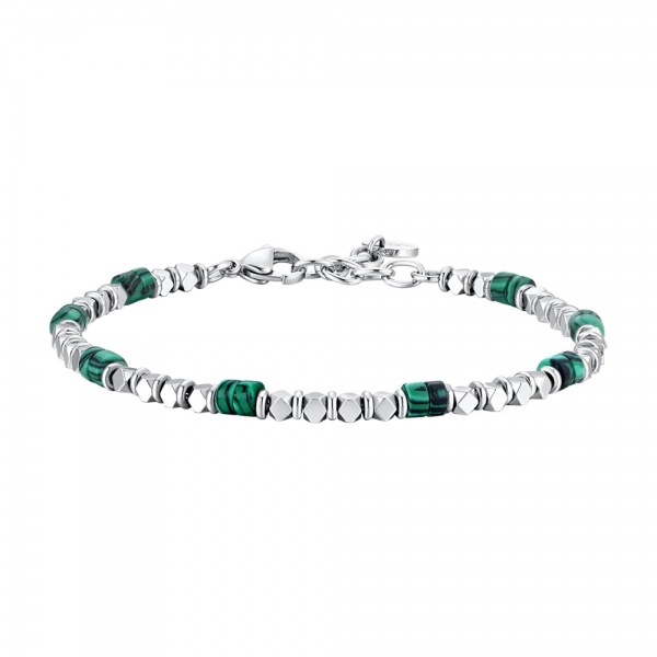 Pulsera Acero con Piedras...