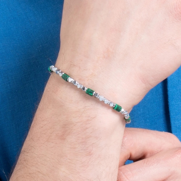 Pulsera Acero con Piedras... 2