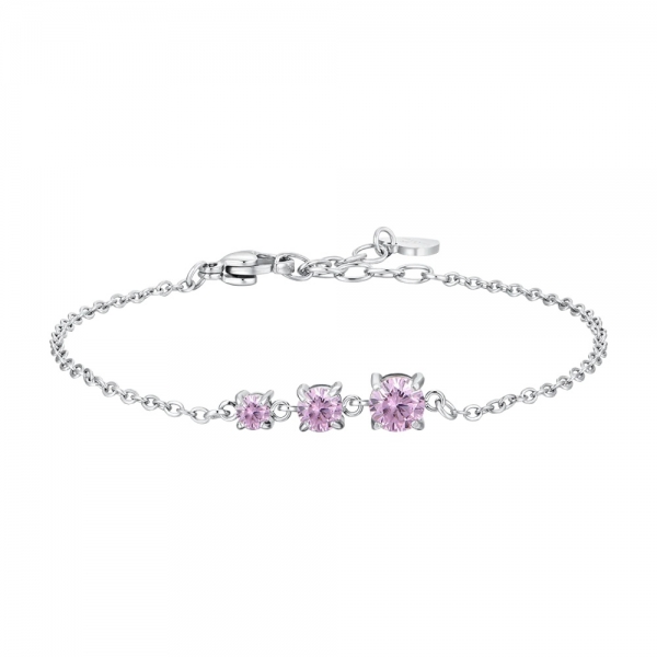 Pulsera Circonitas Rosas...