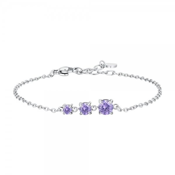 Pulsera Circonitas Violetas...