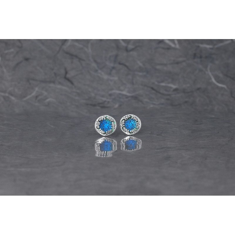 Pendientes Baroña Plata Ardentia
