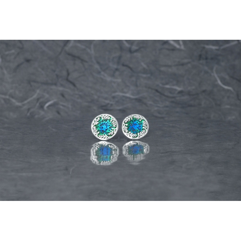 Pendientes Baroña Plata Ardentia