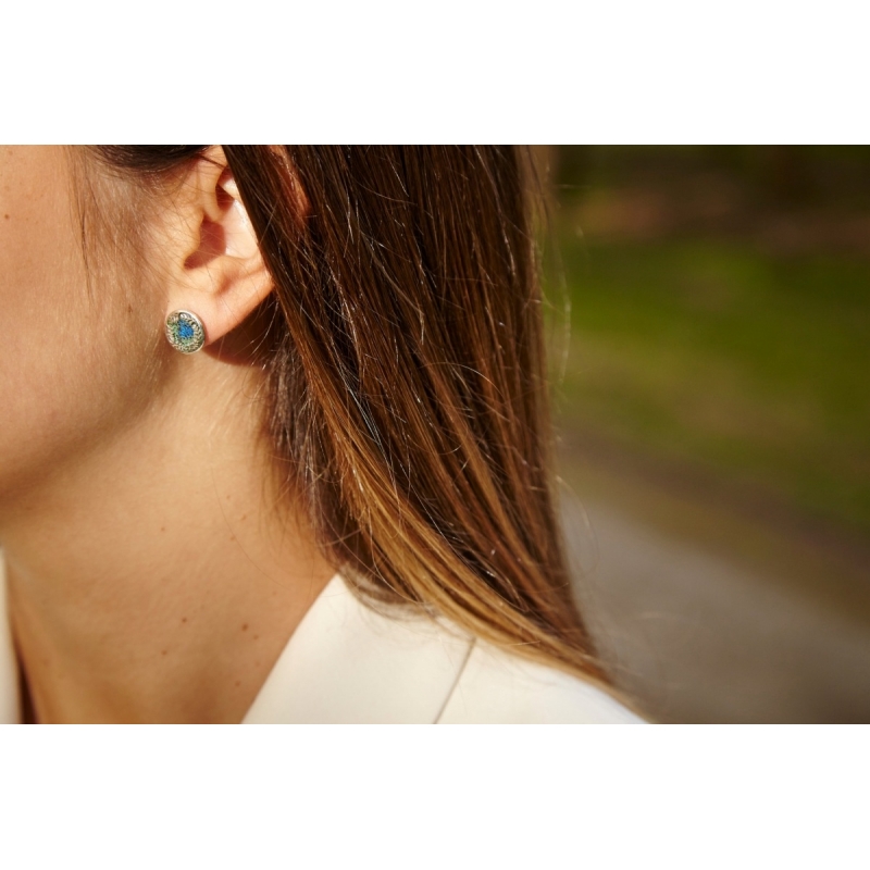 Pendientes Baroña Plata Ardentia