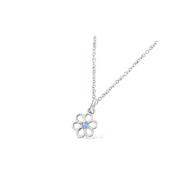 Colgante Flowers Plata Sinergy