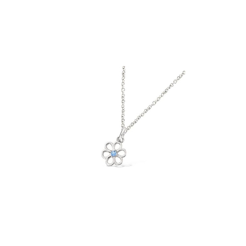 Colgante Flowers Plata Sinergy