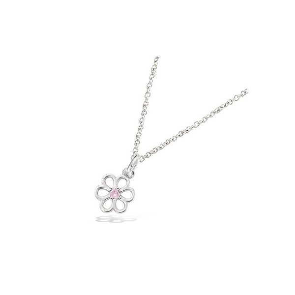 Colgante Flowers Plata Sinergy