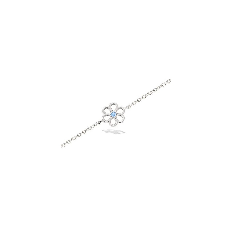 Pulsera Flowers Plata Sinergy