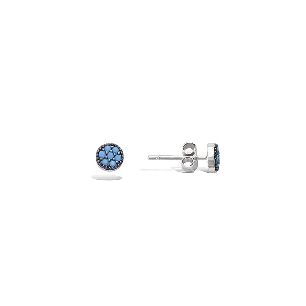 Pendientes Turquesa Plata...