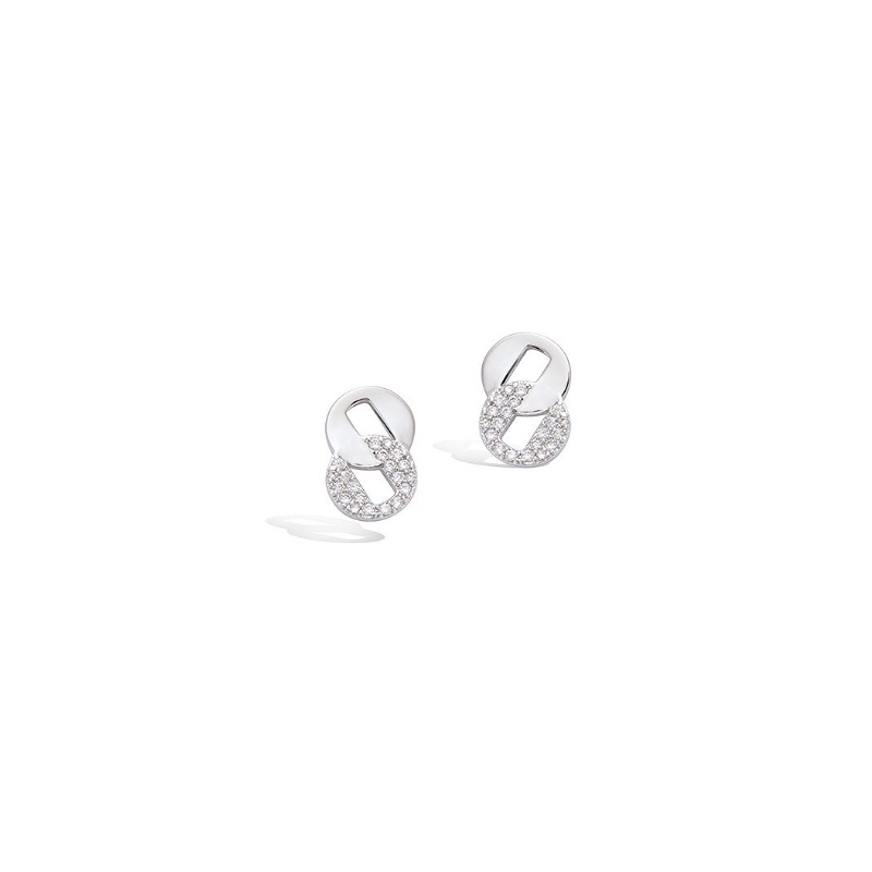 Pendientes Love Conexion Plata Sinergy