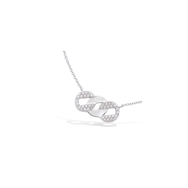 Colgante Love Conexion Plata Sinergy