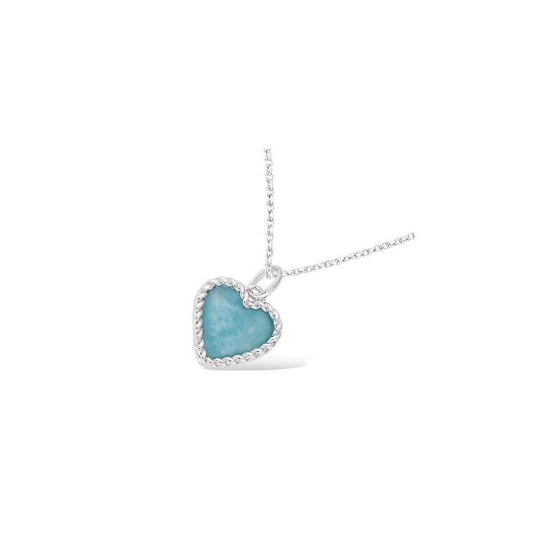 Colgante Blue Love Plata Sinergy