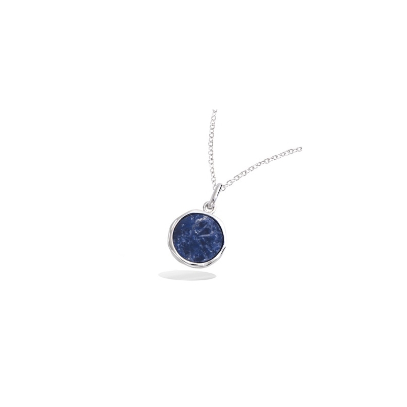 Colgante Cabujón Sodalite Plata Sinergy