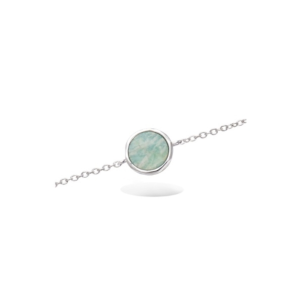 Pulsera Cabujón Amazonita...