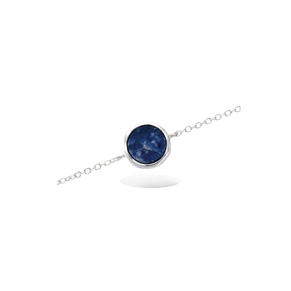 Pulsera Cabujón Sodalite...