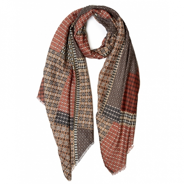 Foulard Estampado Mosaicos...