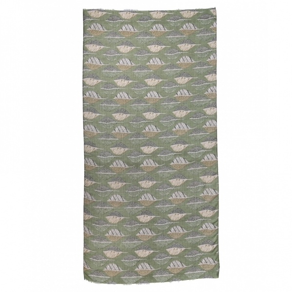 Foulard Hojas Verde Tantrend 2