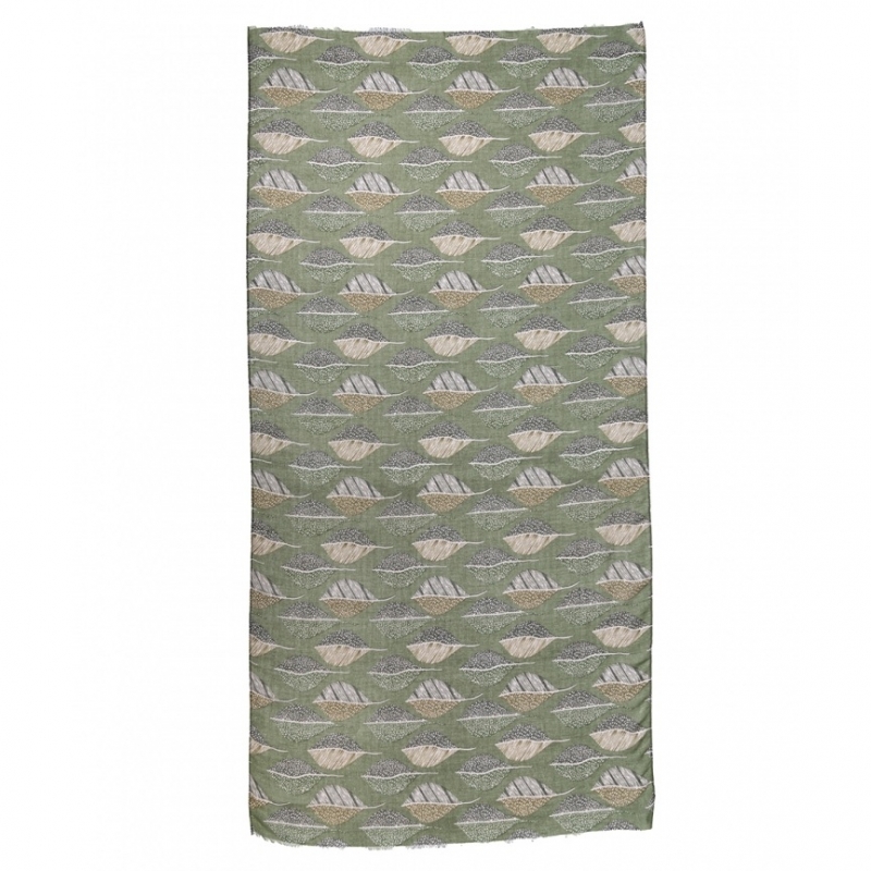 Foulard Hojas Verde Tantrend