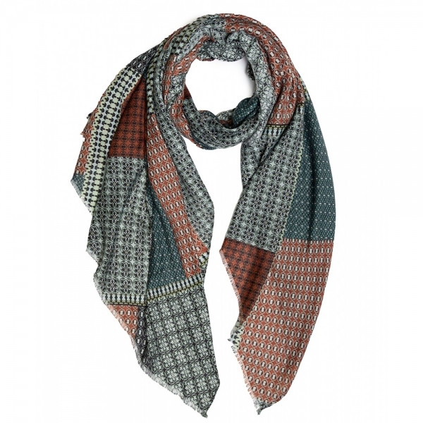 Foulard Estampado Mosaicos...
