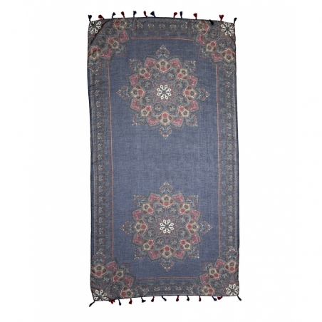 Foulard Estampado Búlgaro Azul Tantrend