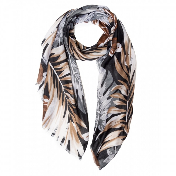 Foulard Hojas Tropical...