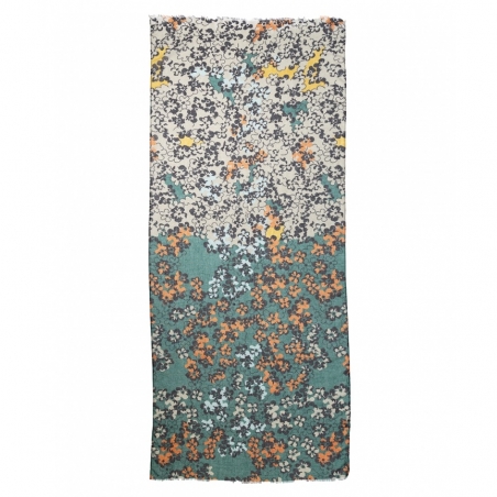 Foulard Floral Verde Tantrend