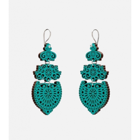 Pendientes Sapo Med. Gancho Corto Silvereira