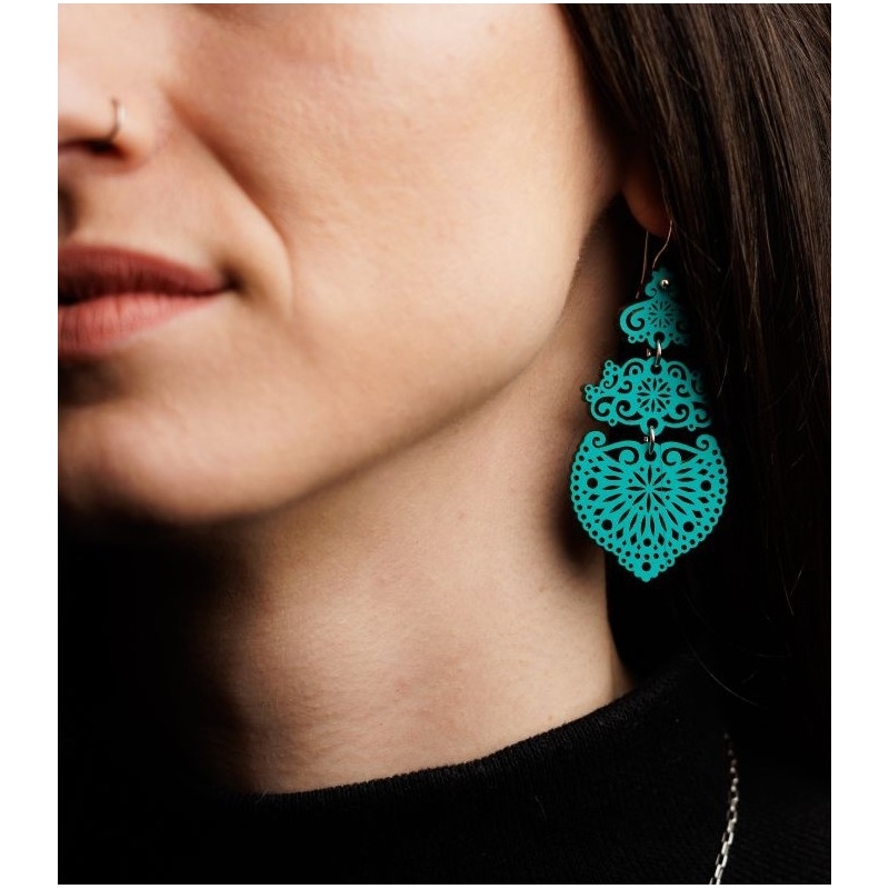Pendientes Sapo Med. Gancho Corto...