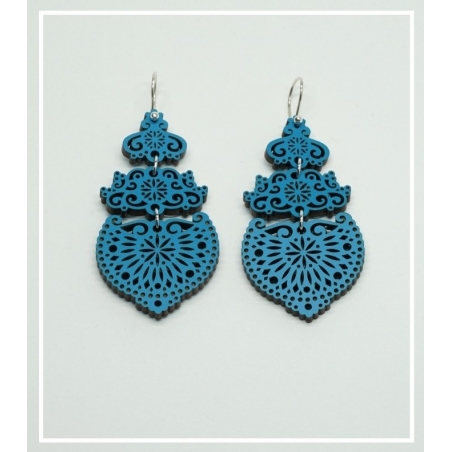 Pendientes Sapo Med. Gancho Corto Silvereira
