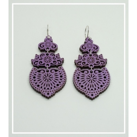 Pendientes Sapo Med. Gancho Corto Silvereira