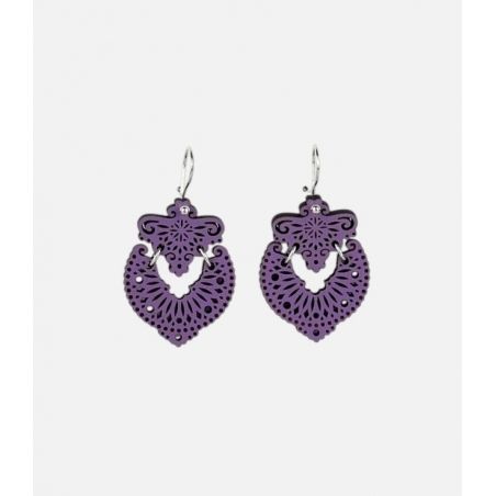 Pendientes Sapo Dobles Gancho Corto Silvereira