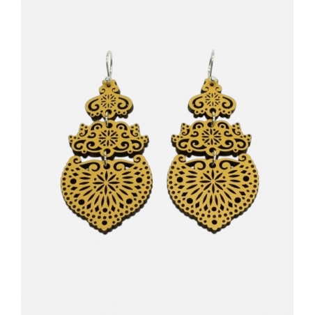 Pendientes Sapo Med. Gancho Corto Silvereira