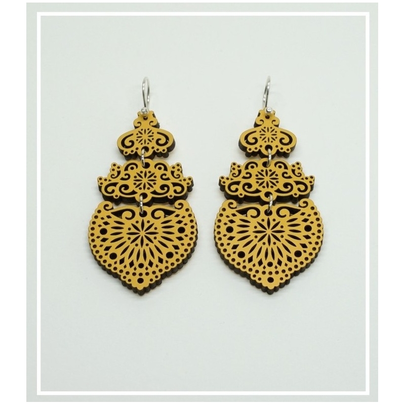Pendientes Sapo Med. Gancho Corto...