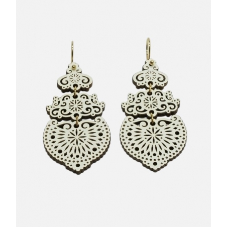 Pendientes Sapo Med. Gancho Corto Silvereira
