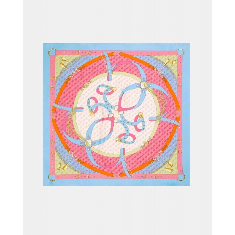 Foulard Estampado Fucsia Multi Guess
