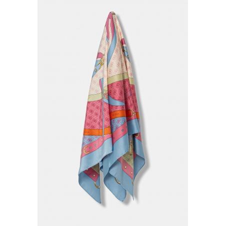 Foulard Estampado Fucsia Multi Guess