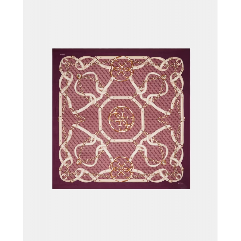 Foulard Noelle Cadenas Logo Multi Guess