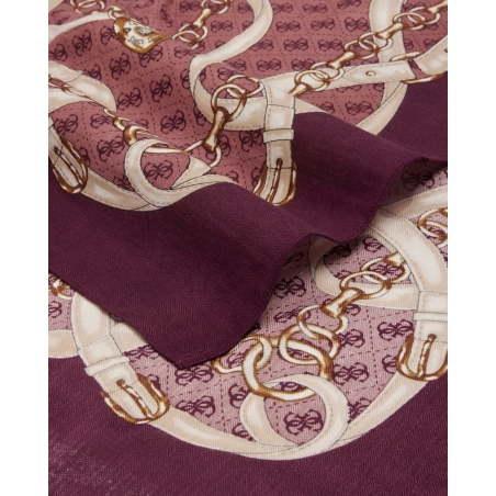Foulard Noelle Cadenas Logo Multi Guess