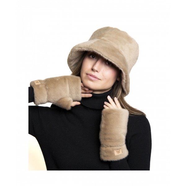 Guantes Mutón Taupe Tantrend 2