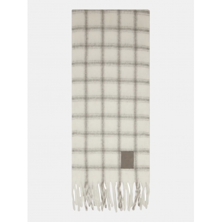 Foulard Manta Estampada Cuadros Guess