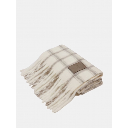 Foulard Manta Estampada Cuadros Guess