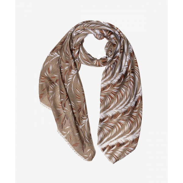 Foulard Estampado Abstracto...