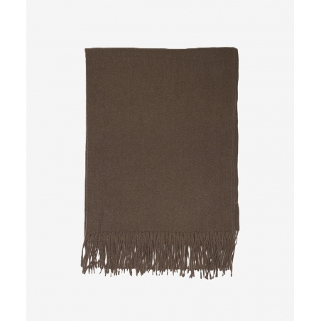 Foulard Liso Marrón Chocolate Tantrend