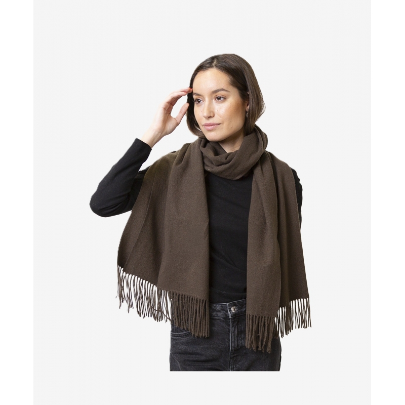 Foulard Liso Marrón Chocolate Tantrend