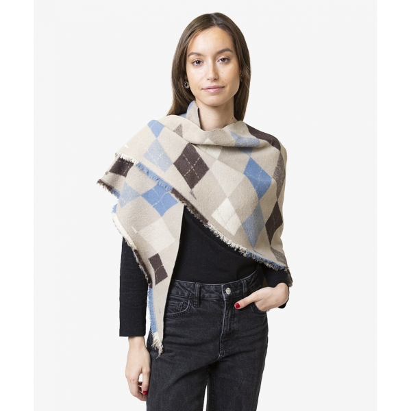 Foulard Manta Pico Rombos...