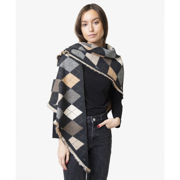 Foulard Manta Pico Rombos...